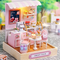 Miniatuurhuisje bouwpakket Uitvoering Sweet Talk